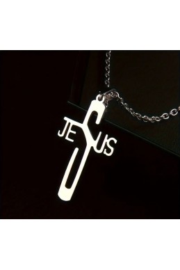 Кулон крест "Jesus"